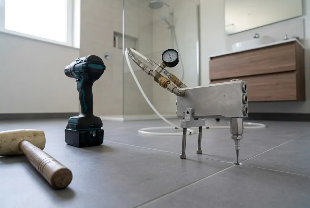 Kitbedrijf Maarn – holle tegels injecteren