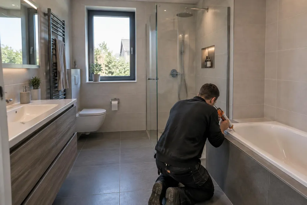 Kitbedrijf Maarn – badkamer kit vervangen bij de douche